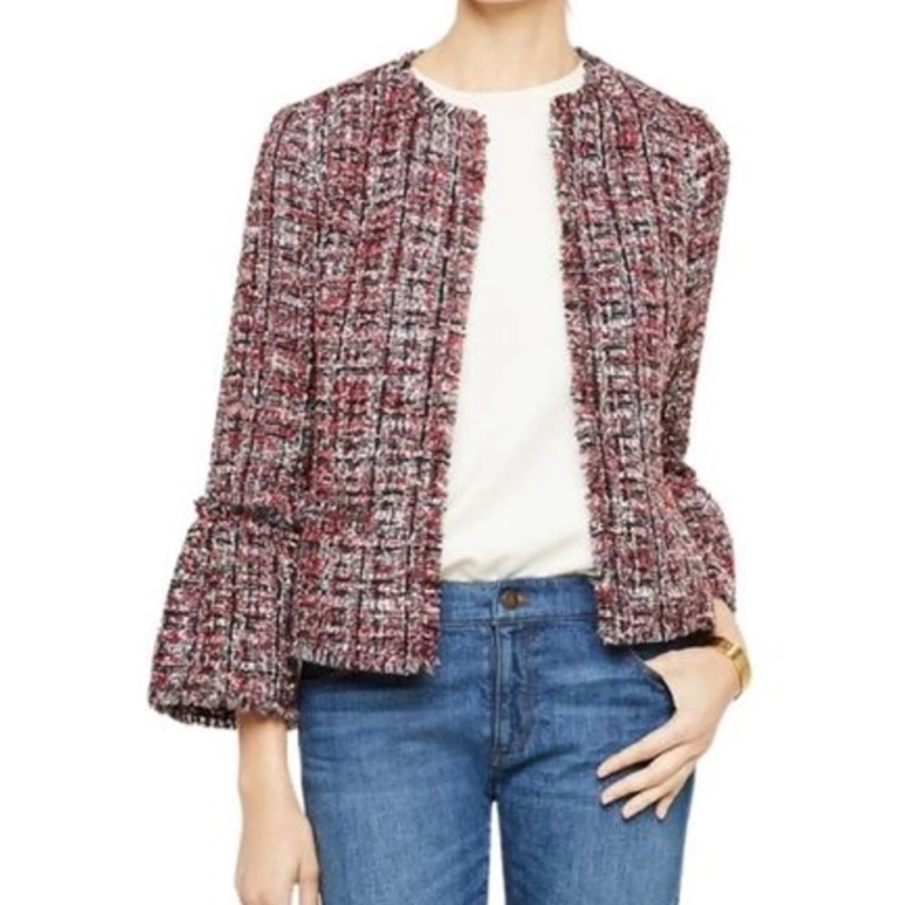 Ann Taylor Bell Sleeve Tweed Jacket HP !!